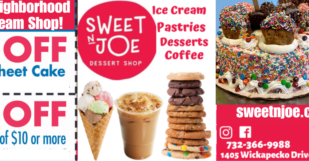 Sweet N Joe Dessert Shop In Wanamassa