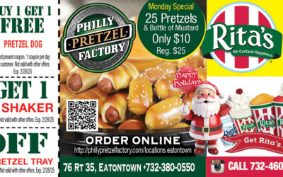 Philly Pretzel Factorey & Rita’s Italian Ice In Eatontown