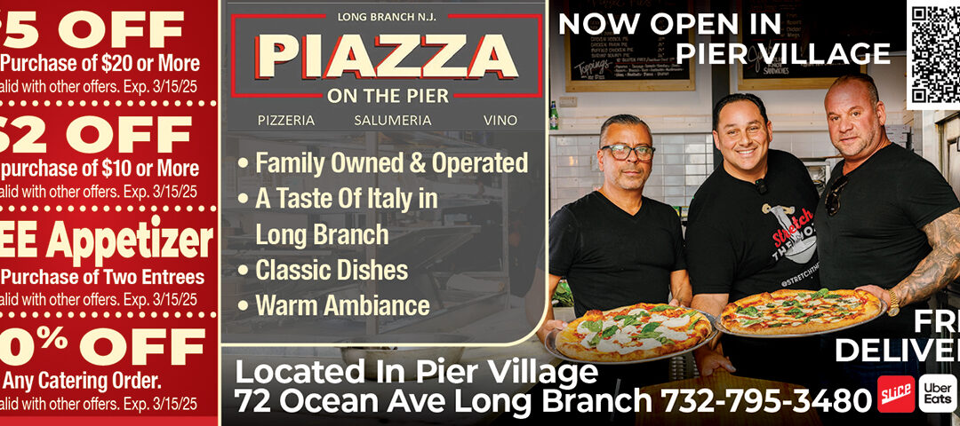 Piazza On The Pier Restaurant & Pizzeria in Pier Village Long Branch