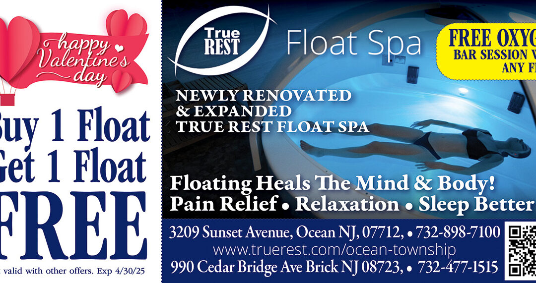 True Rest Float Spa In Ocean Township & Brick