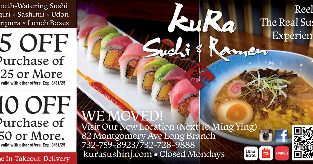 Kura Sushi & Ramen NEW! Location In West End Long Branch