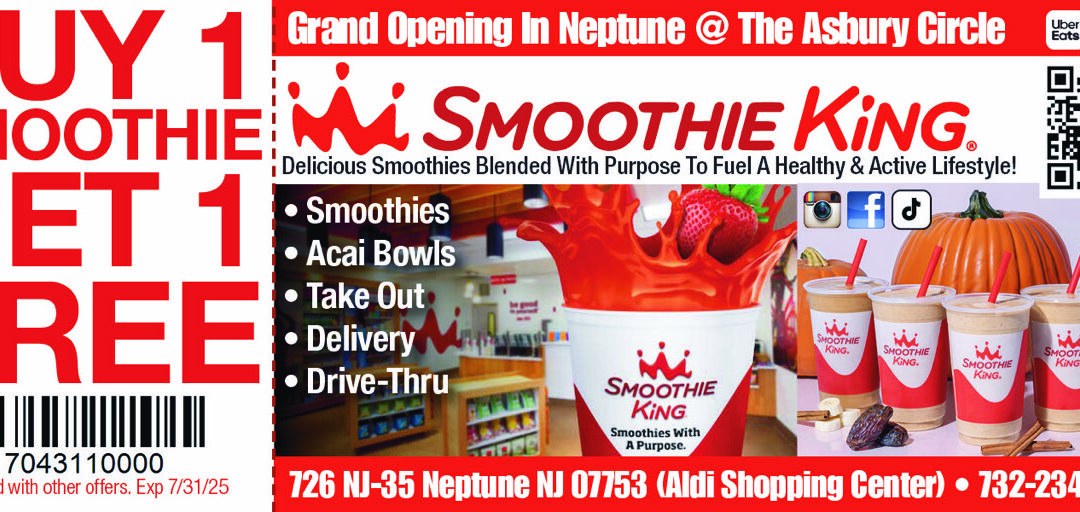 Smoothie King In Neptune On The Asbury Park Circle