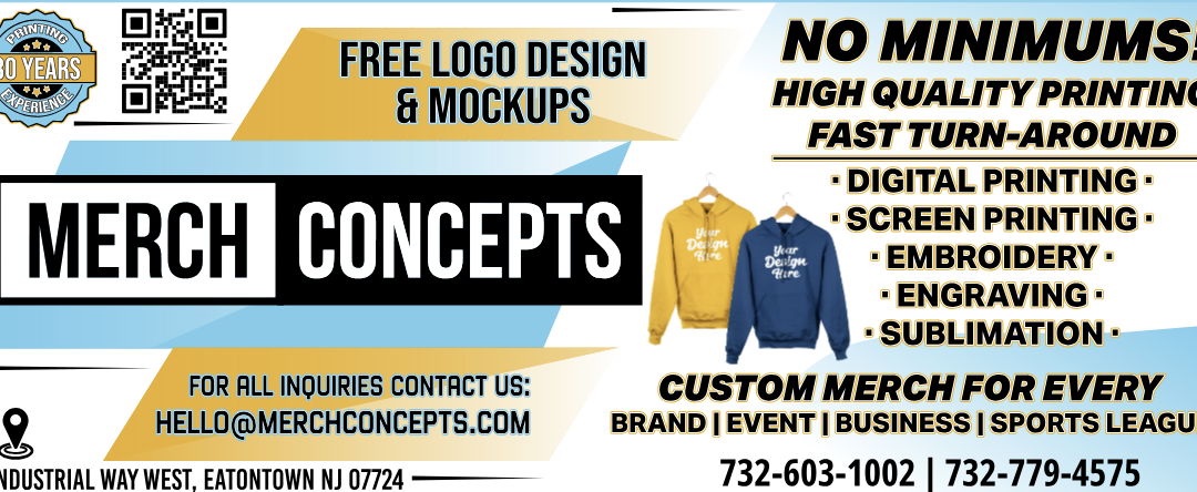 Merch Concepts In Eatontown-Custom Merch For Every Brand