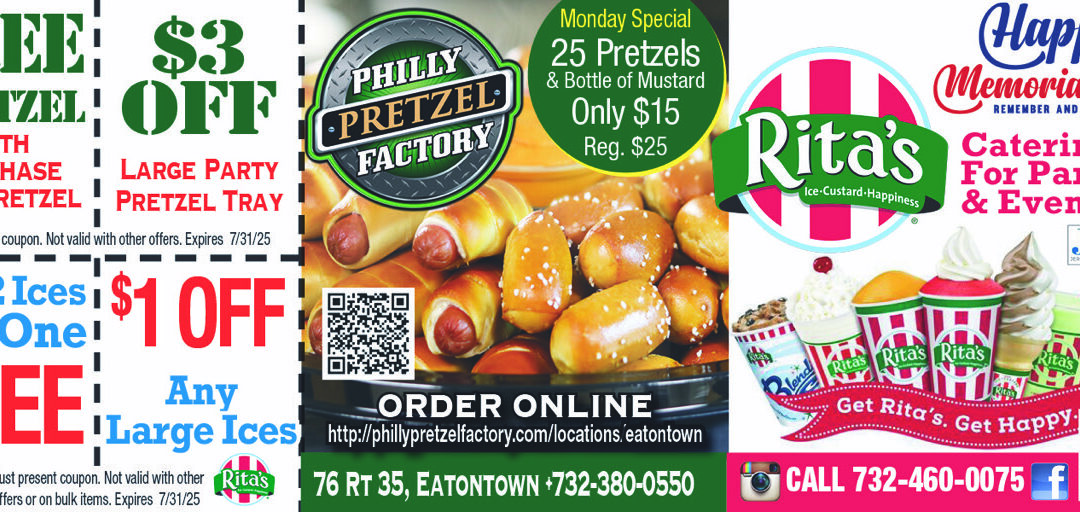 Rita’s Italian Ice & Philly Pretzel In Eatontown