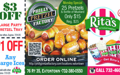 Rita’s Italian Ice & Philly Pretzel In Eatontown