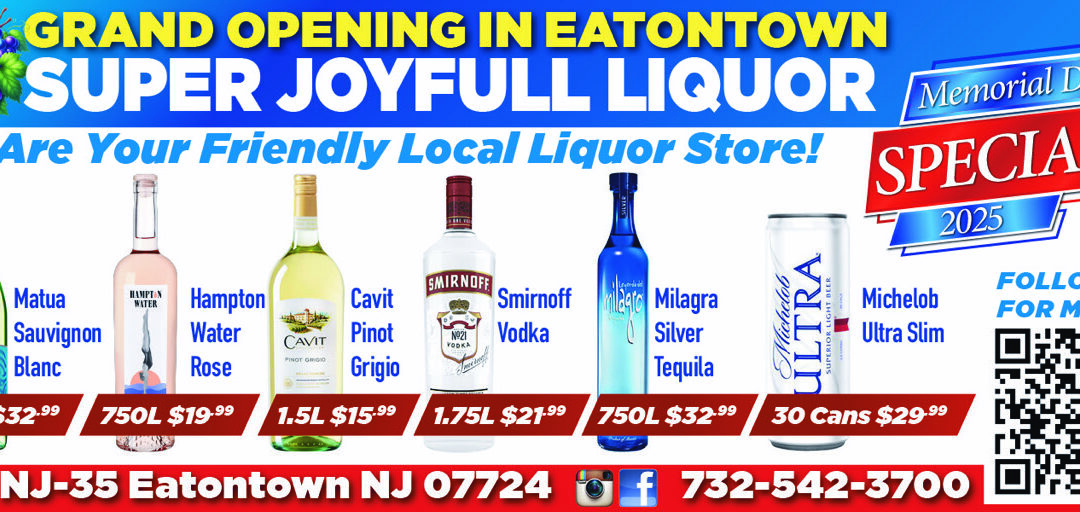 Grand Opening of Super Joyfull Liquor Store In Eatontown