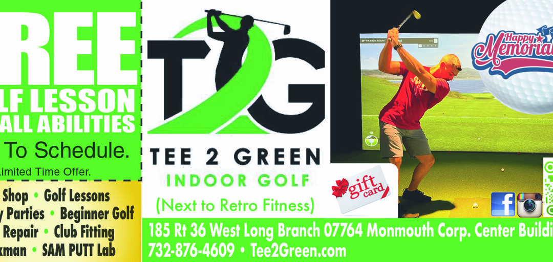 Tee2Green Indoor Golf In West Long Branch…FREE Golf Lesson