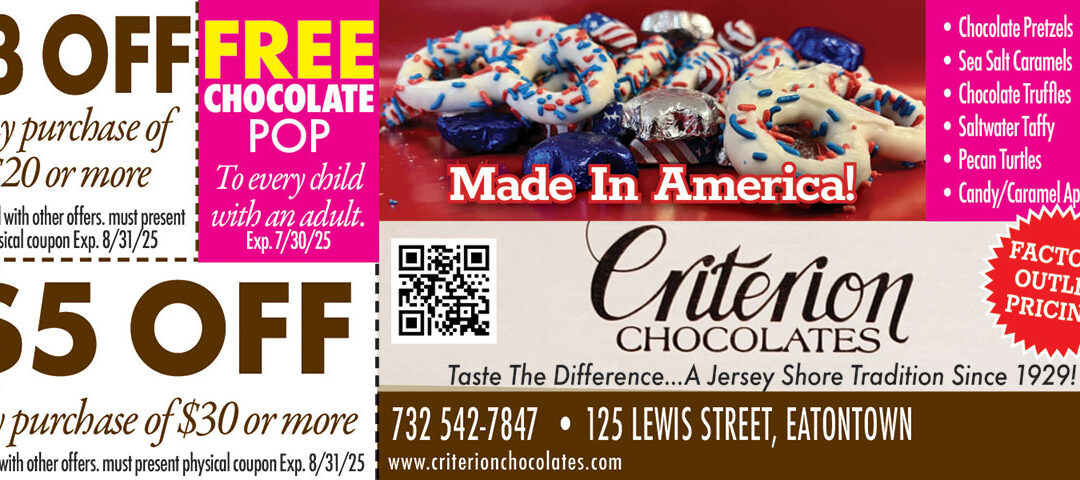 Criterion Chocolates Factory Outlet In Eatontown