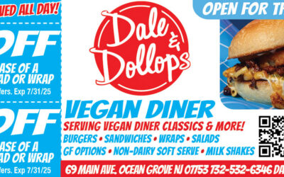 Dale & Dollops Vegan Diner In Ocean Grove Serving Diner Classics