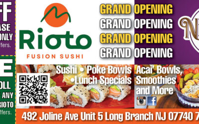 Rioto Fusion Sushi & Nella’s Acai Bowls & Smoothies