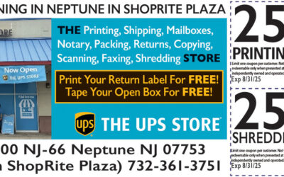 The UPS Store Located In ShopRite Plaza In Neptune