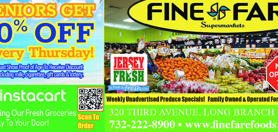 Fine Fare Supermarket In Long Branch Offering Jersey Fresh Produce