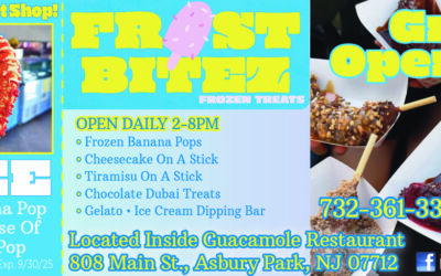 Grand Opening Of Frost Bitez In Asbury Park….A Unique Dessert Shop