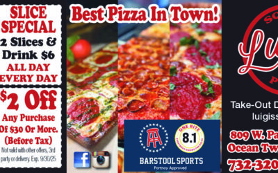 Luigi’s Square Pizza In Ocean Township