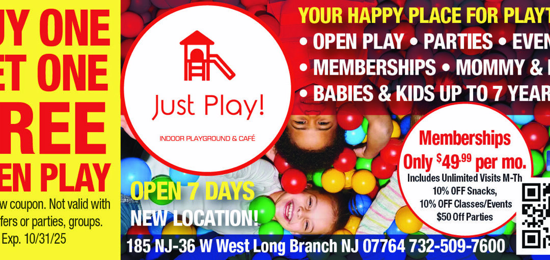 Just Play Indoor Playground & Cafe In West Long Branch
