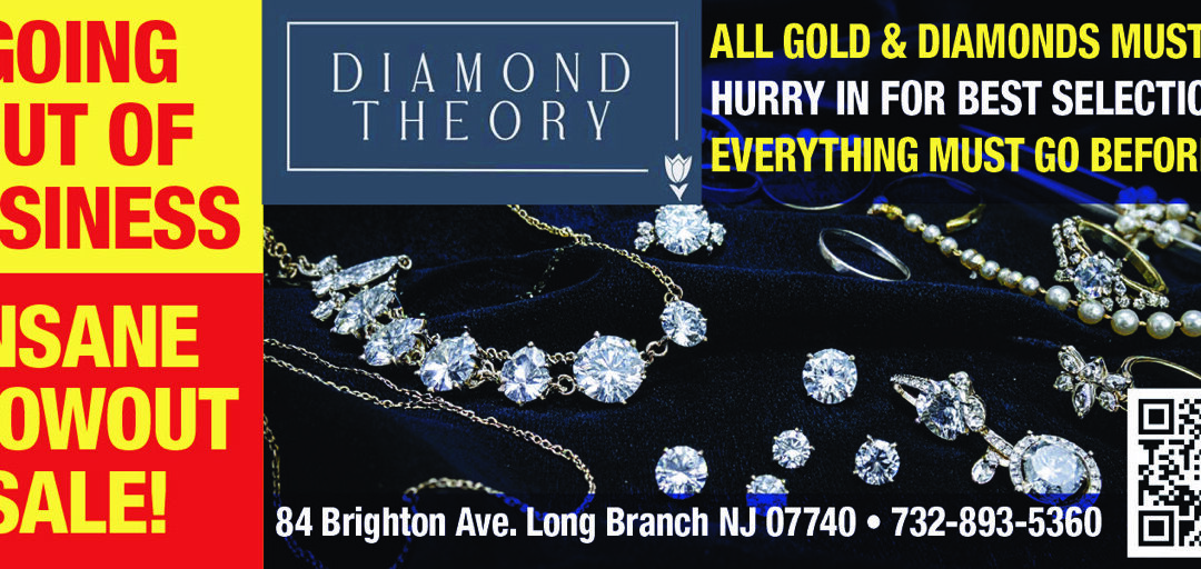 Diamond Theory Jewelry Going Out Of Business In Long Branch