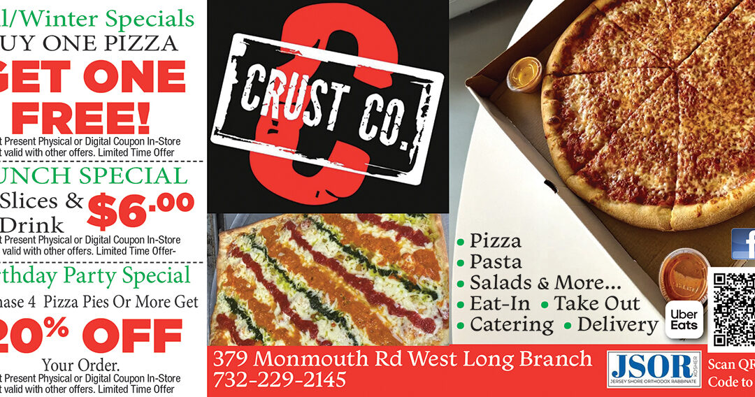 Crust Co Pizza In west Long Branch