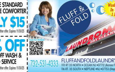 Fluff & Fold Laundromat & Dry Cleaning in Ocean Twp & Neptune