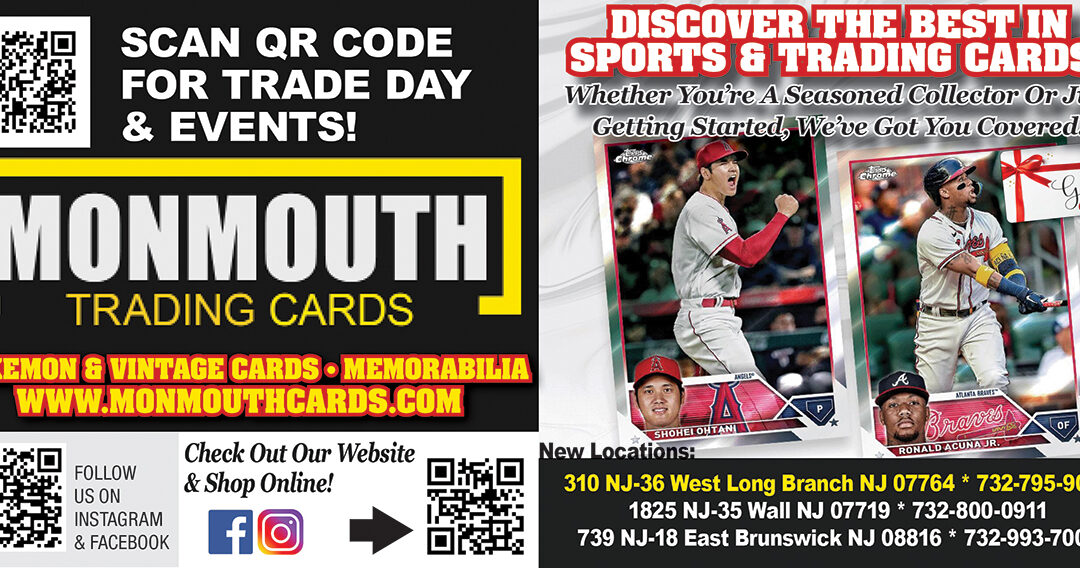 Monmouth Cards & Collectibles In West Long Branch, Wall Twp & East Brunswick
