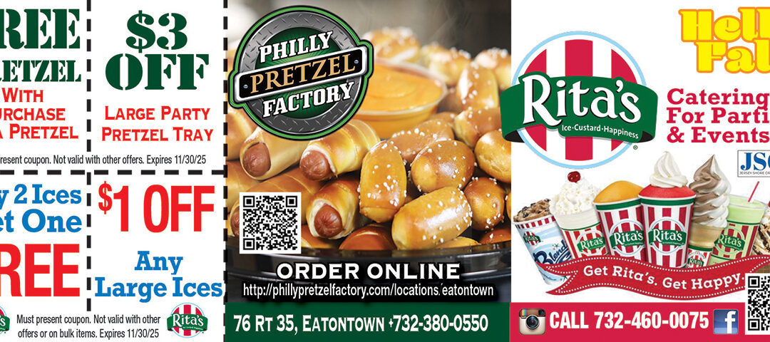 Rita’s Ices & Philly Pretzel Factory In Eatontown