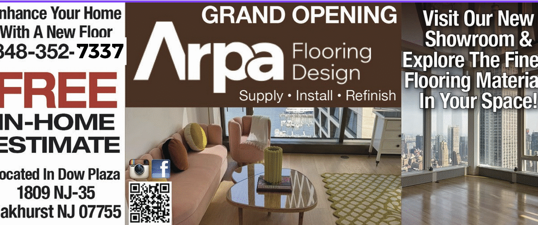 Grand Opening Arpa Flooring Design In Oakhurst Supply-Install-Refinish