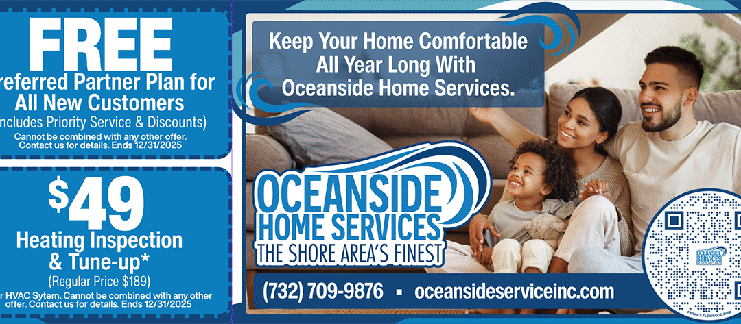 Oceanside Home Services Featuring $49 Heating Inspection & Tune-Up In Allenhurst