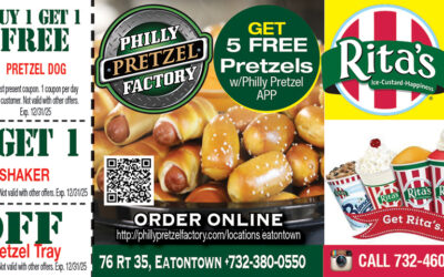 Philly Pretzel & Rita’s Italian Ice In Eatontown