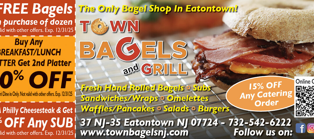 Town Bagels & Grill Serving Breakfast & Lunch In Eatontown