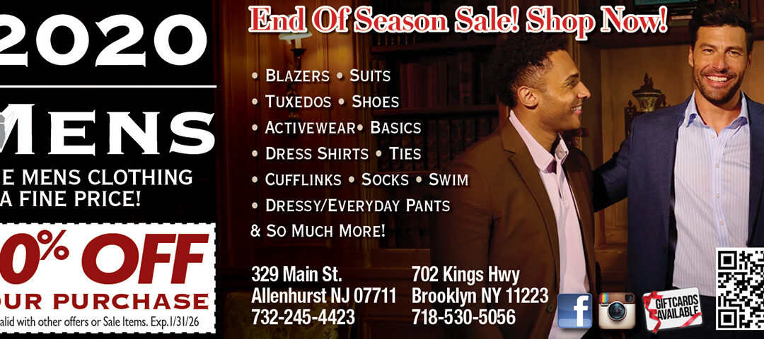 2020 Mens Fine Clothing In Allenhurst