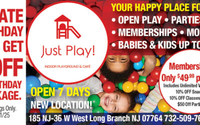 Just Play Indoor Playground & Cafe For Babies & Kids Up To 7 Years Old In West Long Branch