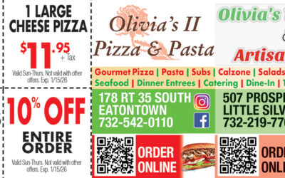Olivia’s II Pizza & Pasta In Eatontown/Olivia’s Trattoria In Little Silver