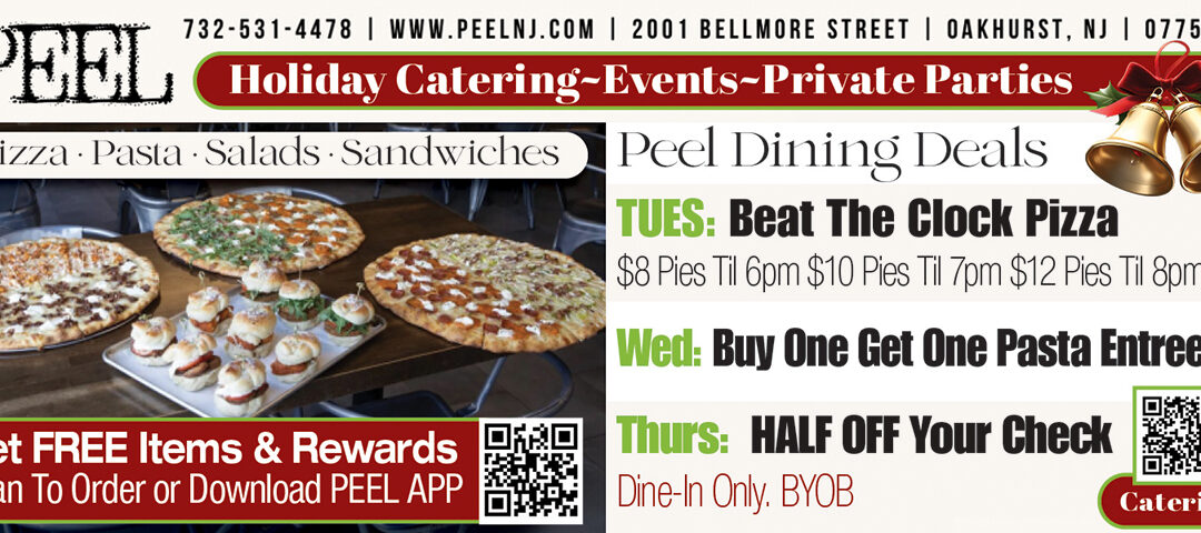 Peel Restaurant Serving Pizza~Pasta~Salads~Sandwiches In Oakhurst