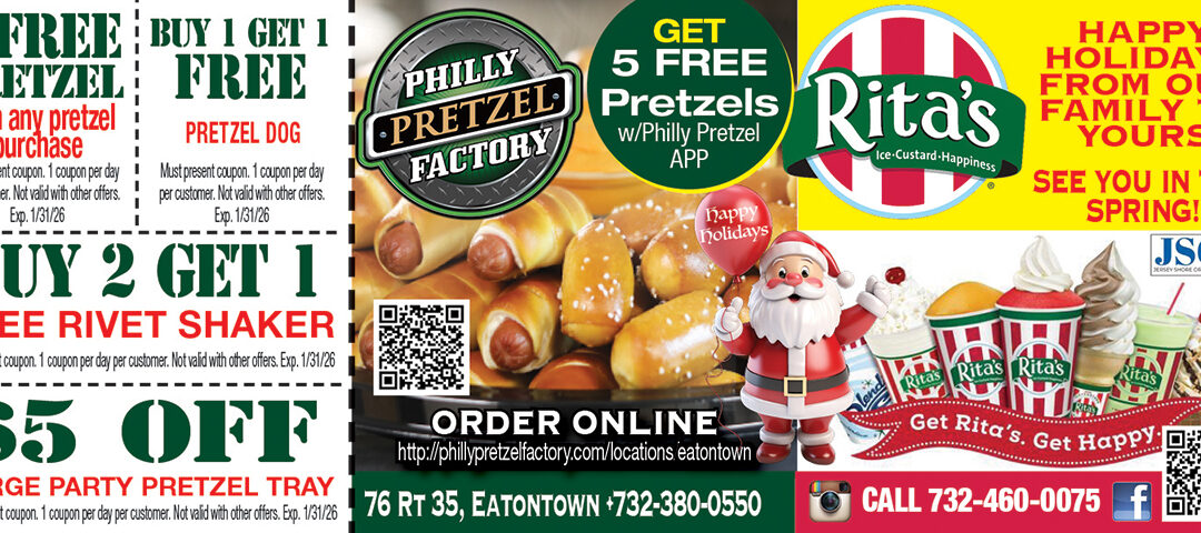 Philly Pretzel Factory/ Rita’s Ices In Eatontown