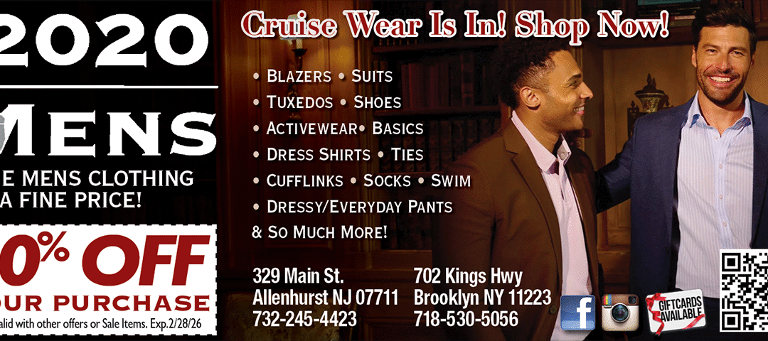 2020 Fine Men’s Clothing At A Fine Price In Allenhurst