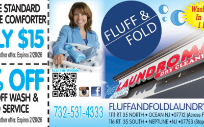Fluff & Fold Laundromat & Dry Cleaning In Ocean Twp & Neptune