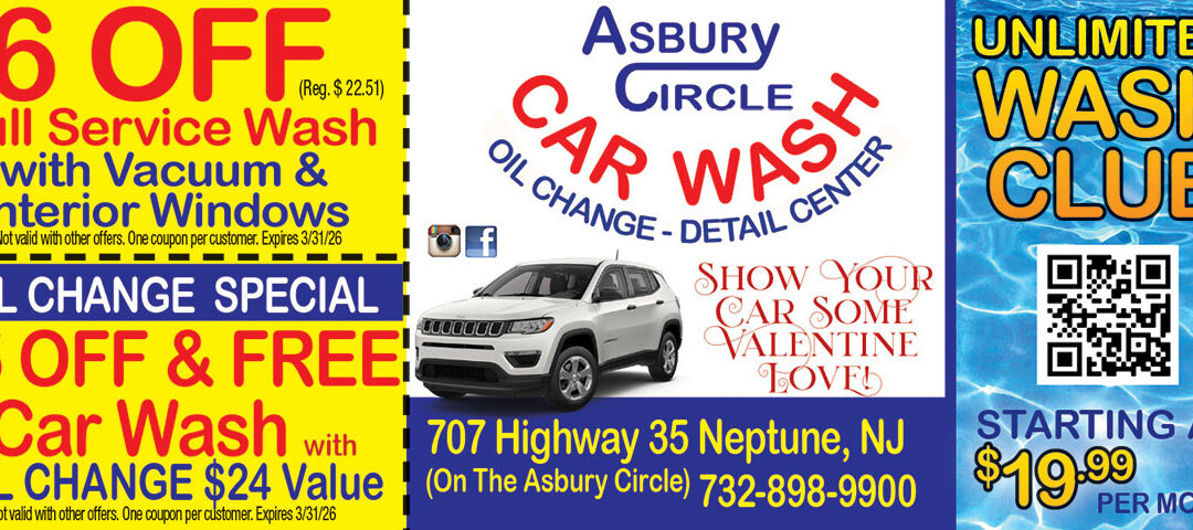 Asbury Circle Car Wash, Detail & Oil Change Center In Neptune