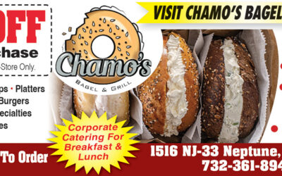 Chamo’s Bagel & Grill In Neptune-Serving Breakfast & Lunch