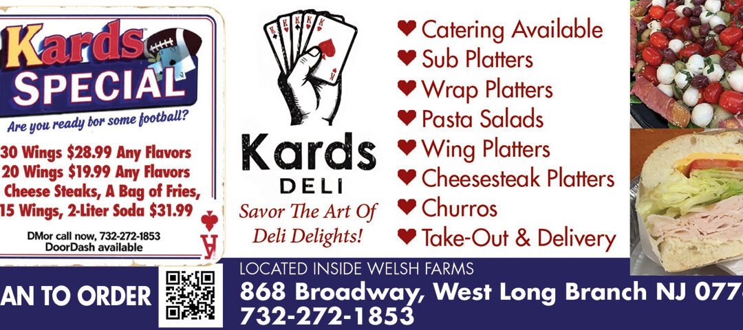 Kards Deli Located Inside Welsh Farms In West Long Branch