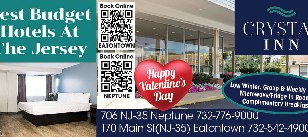 Crystal Inn In Eatontown & Neptune…Best Budget Hotels At The Jersey Shore