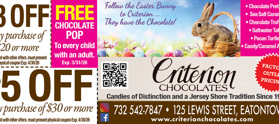 Criterion Chocolates & Candies Of Distinction Since 1929 In Eatontown