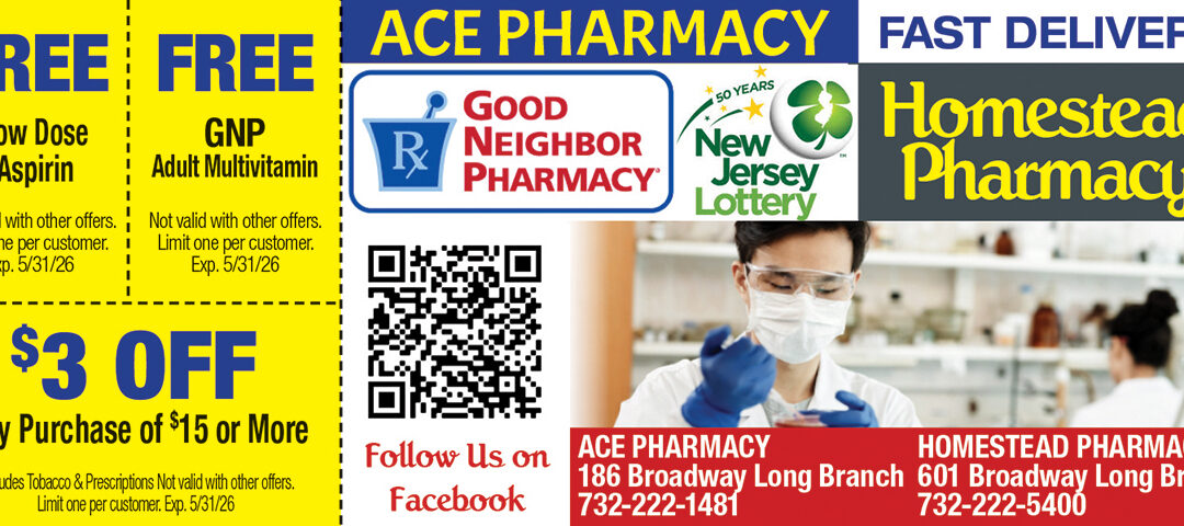 Ace Pharmacy & Homestead Pharmacy In Long Branch