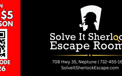 Solve It Sherlock Escape Rooms In Neptune-Save $5 Per Person