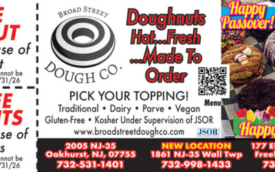 Broad Street Dough Co Fresh Made To Order Donuts In Oakhurst, Wall, Freehold