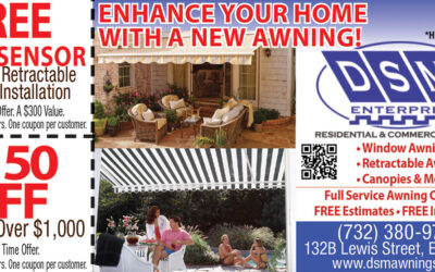 DSM Window Awnings-Retractable Awnings-Canopies In Eatontown