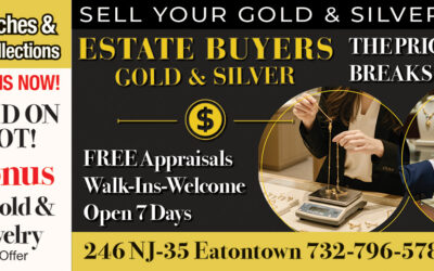 Estate Buyers Gold & Silver In Eatontown With 20% Bonus & Cash Paid On The Spot