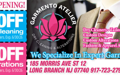 Grand Opening Garmento Atelier Dry Cleaning & Alterations In Long Branch