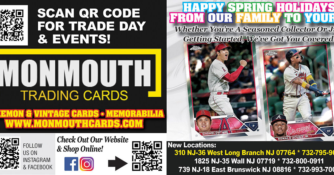 Monmouth Trading Cards & Memorabilia In West Long Branch, Wall & East Brunswick