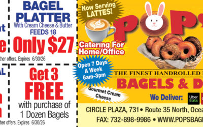 Best Bagels In Ocean @ Pop’s Bagels & Deli In Ocean Twp