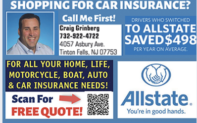 Craig Grinberg Allstate Insurance In Tinton Falls-Get A Free Quote