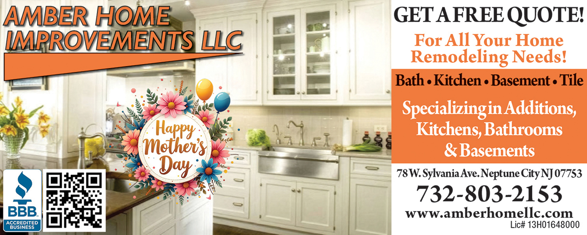 “Free home remodeling and exterior upgrade estimate by Amber Home Improvement in Neptune City New Jersey”